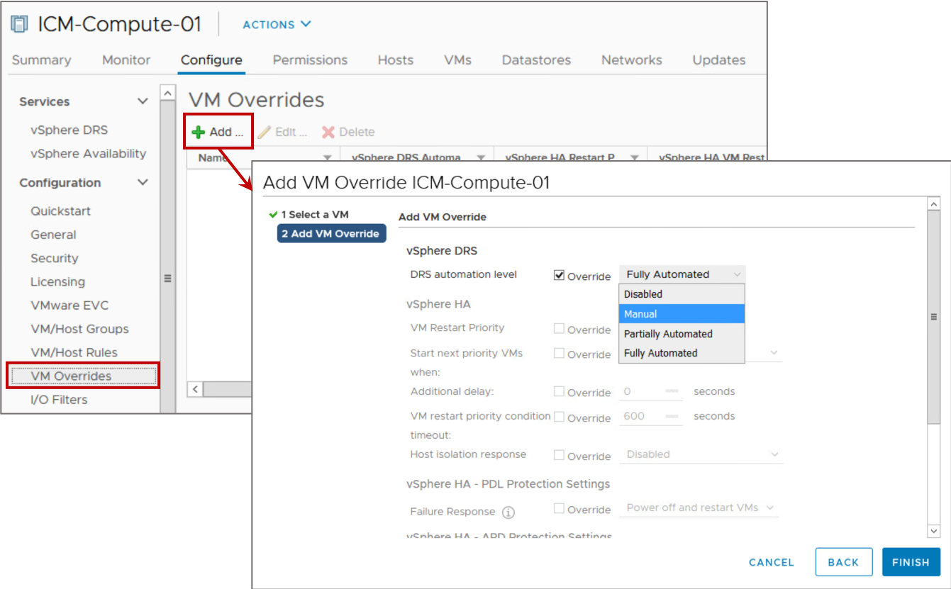 vSphere DRS
